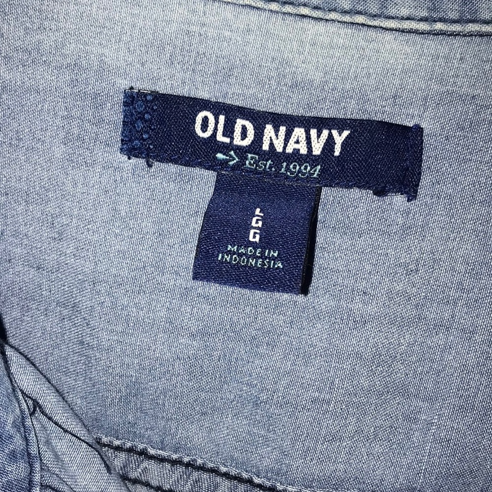 Denim button down - Picture 2 of 2